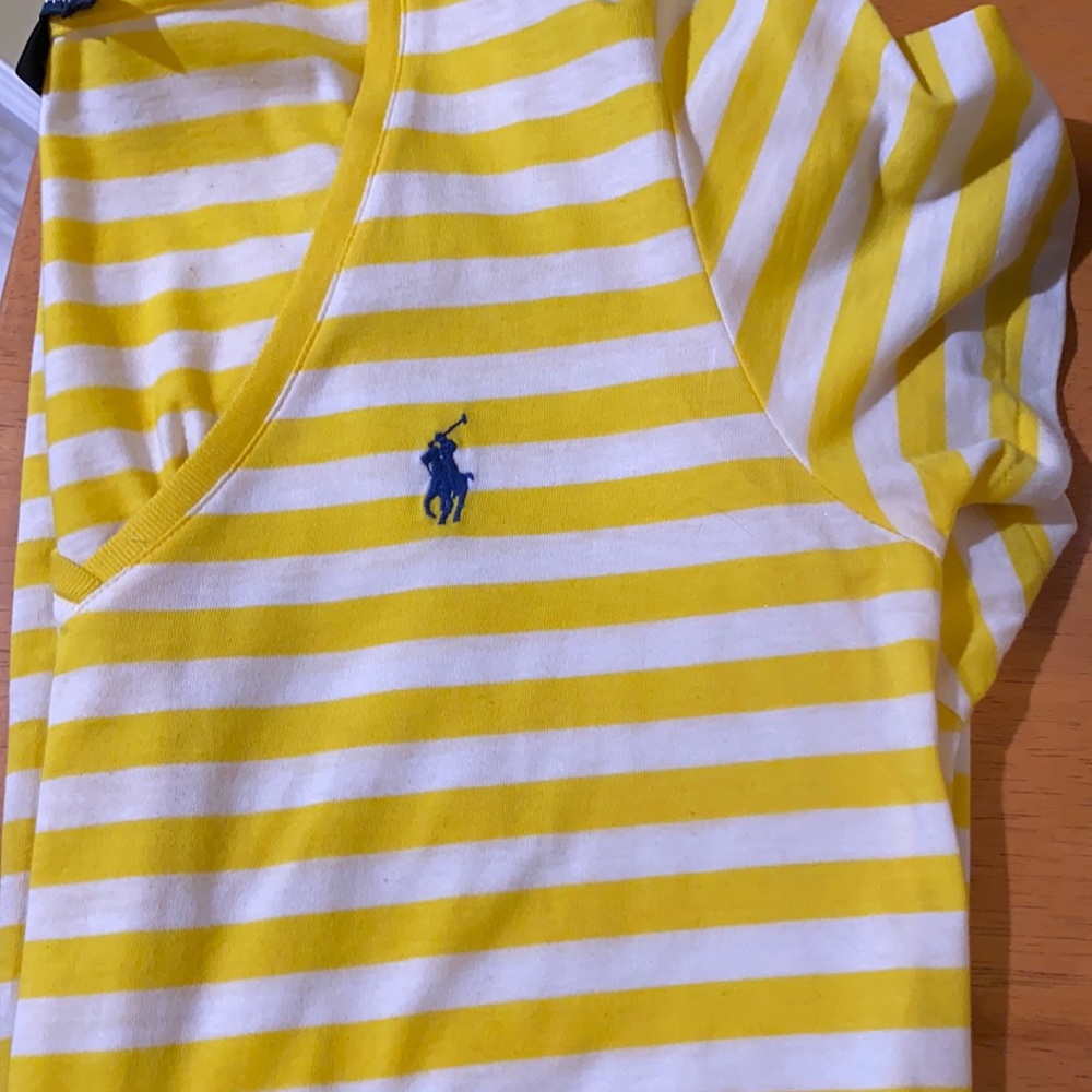 Like new striped polo T-shirt size M